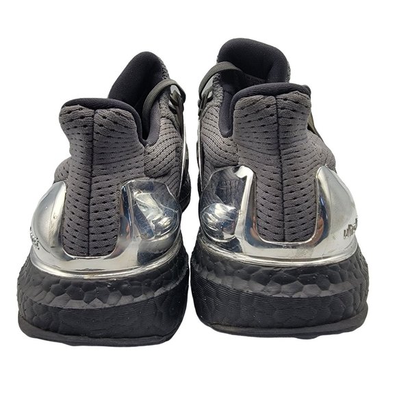 Adidas Ultra Boost Mens 8 Metallic Silver Black Chrome Shoes Future Human main image 10